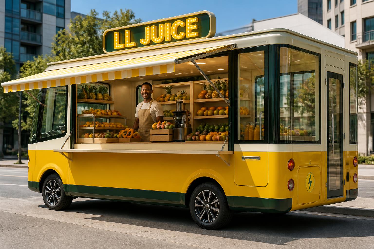 Fresh juices at LL Sukari